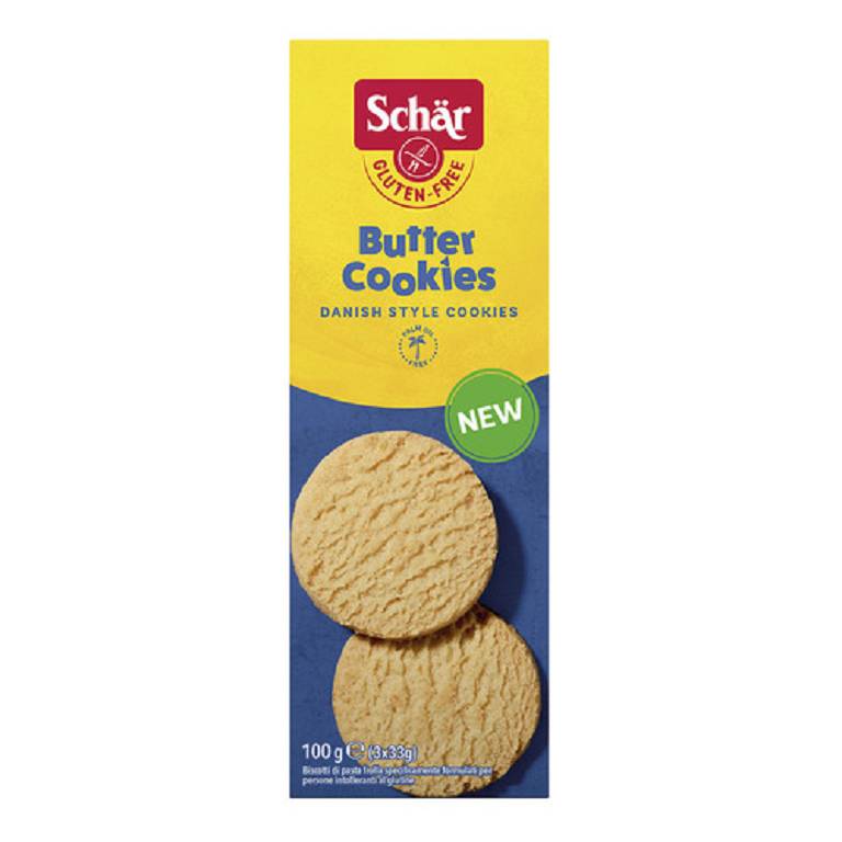 SCHAR BUTTER COOKIES 3X33G