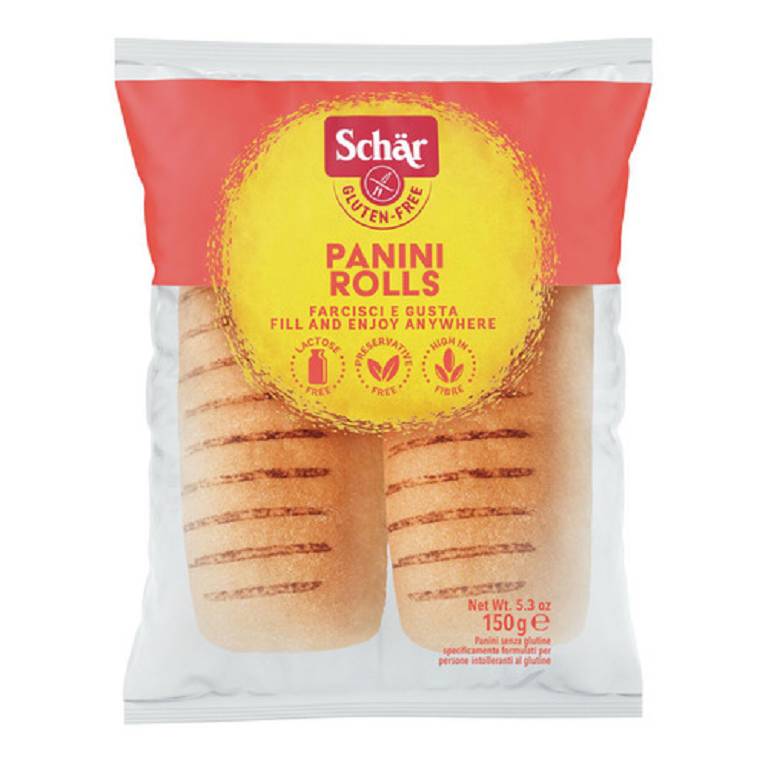 SCHAR PANINI ROLLS 2X75G